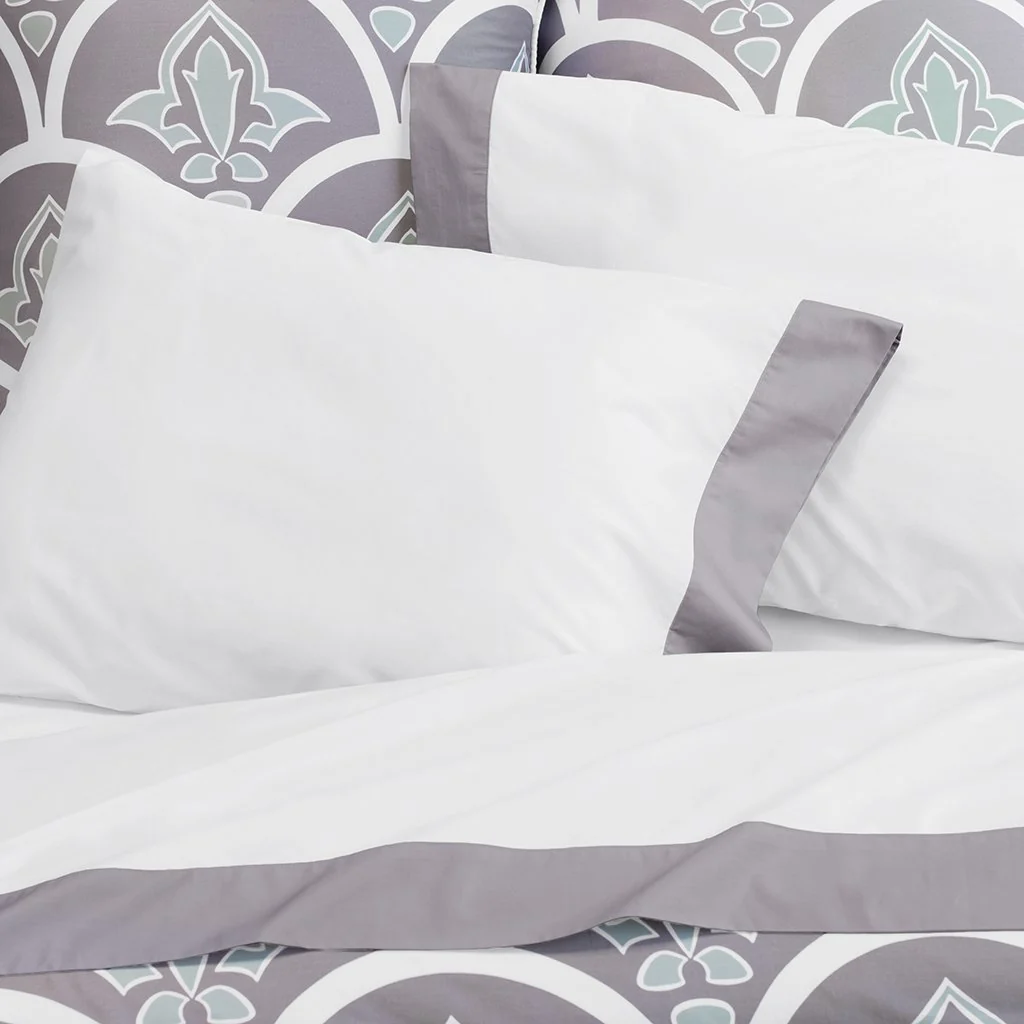 Grey Clementina Duvet Cover - Image 7