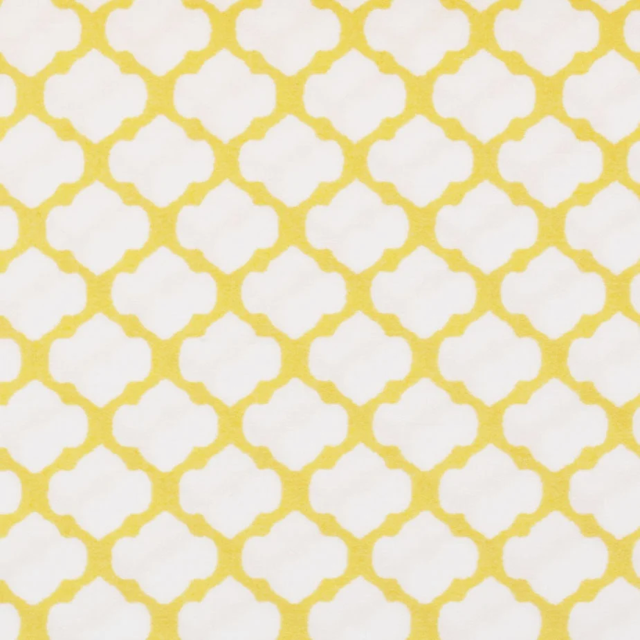 Yellow Cloud Fitted Sheet - Image 3